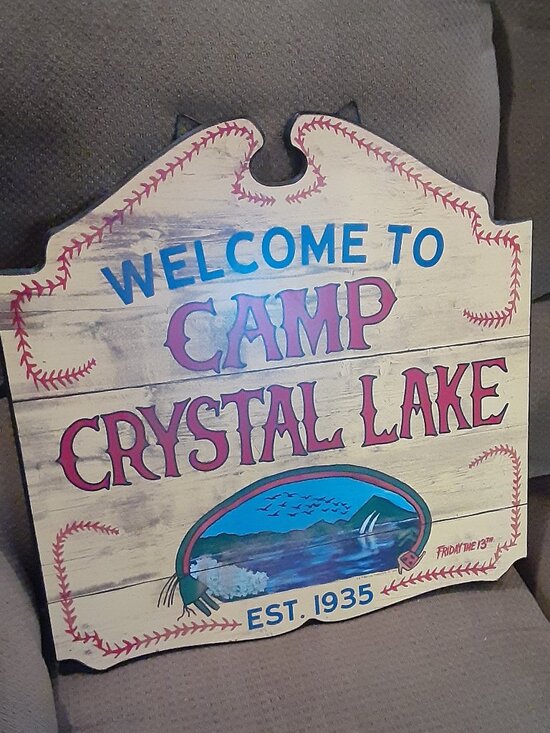 Friday The 13th – Camp Crystal Lake Sign - Picture 10 of 12